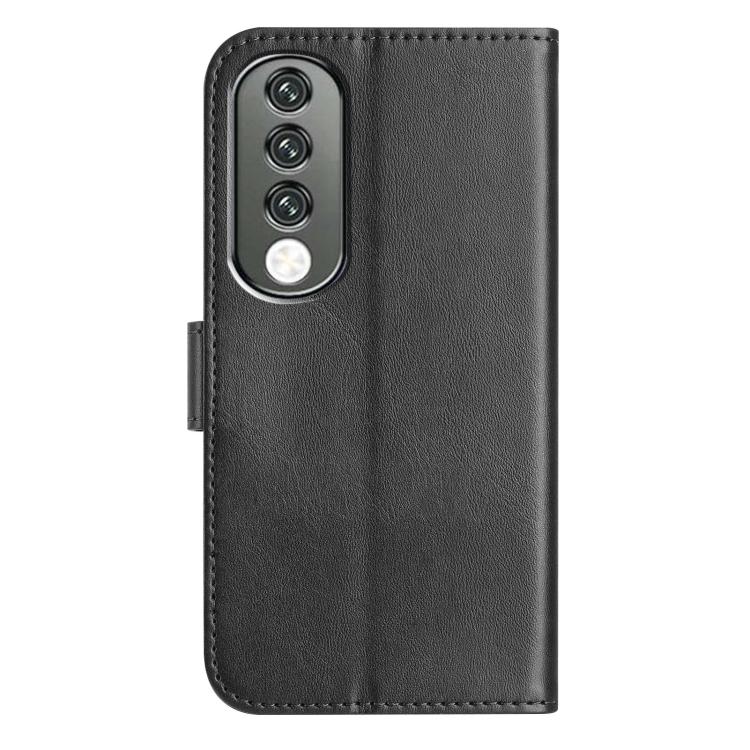 For Honor 90 Dual-Folded S-shape Leather Phone Case