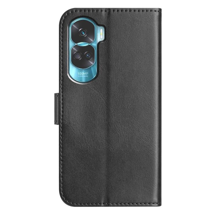 For Honor 90 Lite Dual-Folded S-shape Leather Phone Case