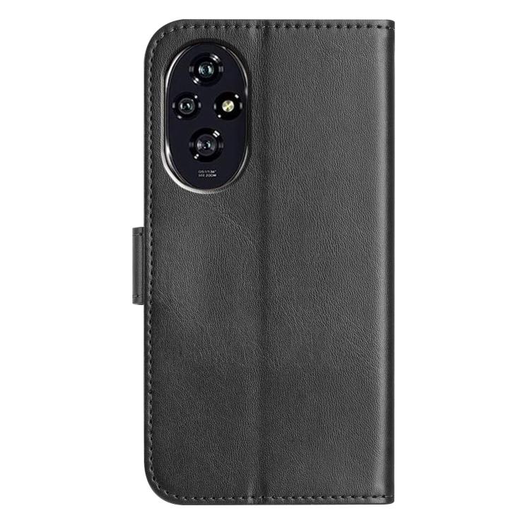 For Honor 200 5G Dual-Folded S-shape Leather Phone Case