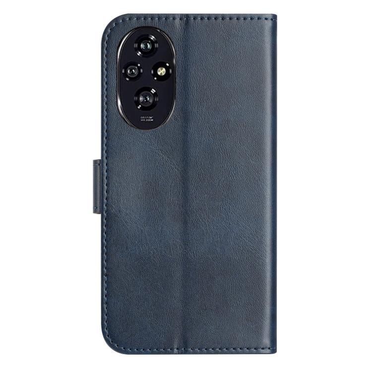 For Honor 200 5G Dual-Folded S-shape Leather Phone Case