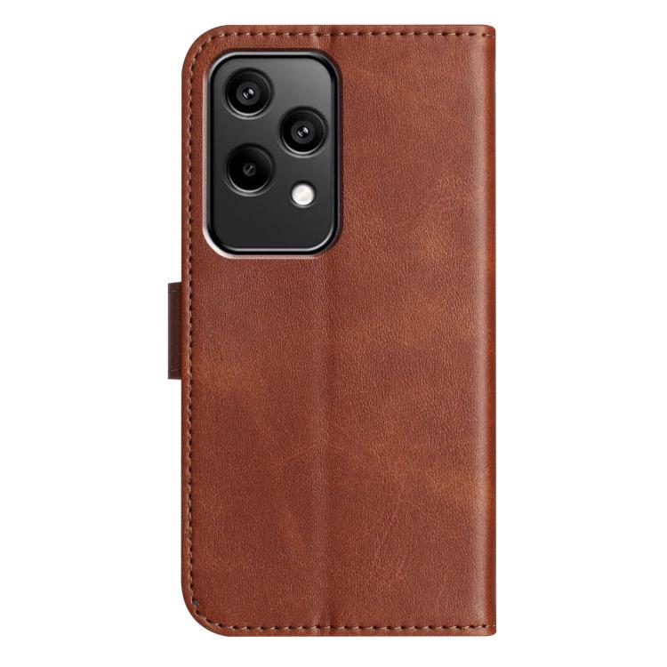 For Honor 200 Lite Global Dual-Folded S-shape Leather Phone Case