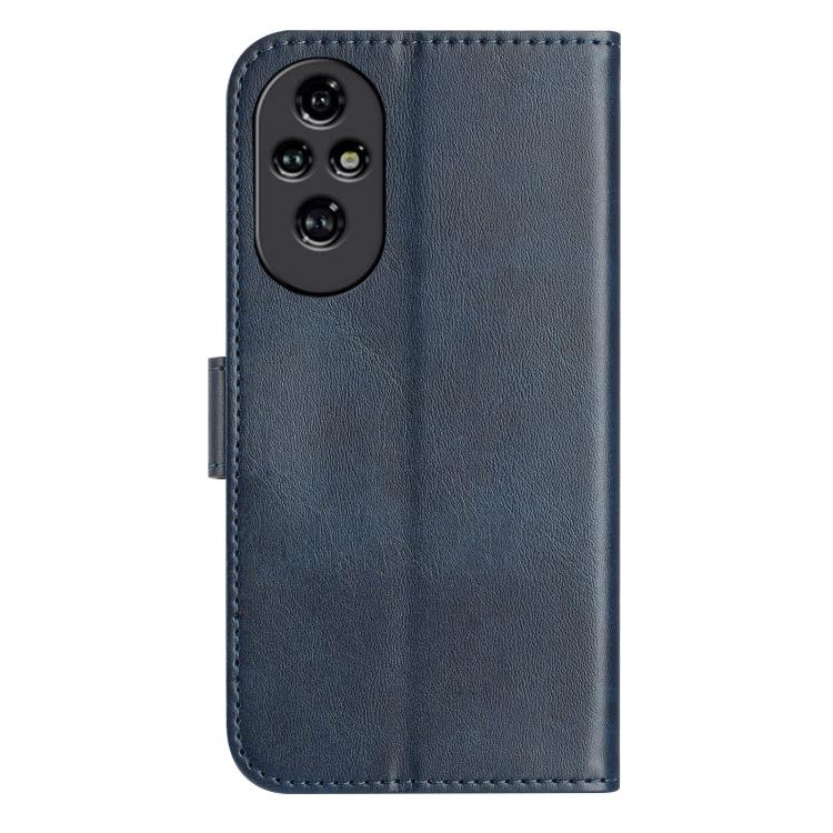 For Honor 200 Pro Dual-Folded S-shape Leather Phone Case