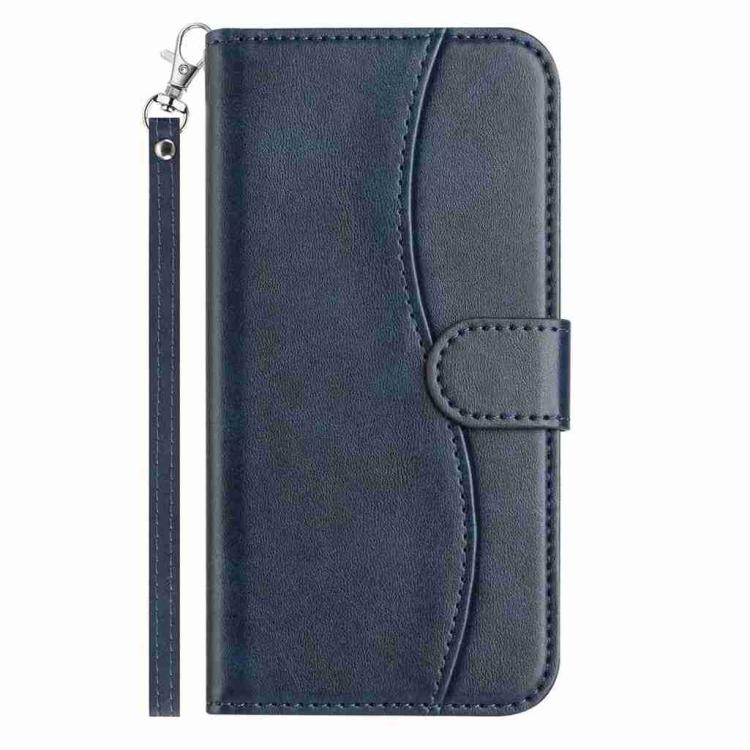 For Honor 400 Lite Global Dual-Folded S-shape Leather Phone Case