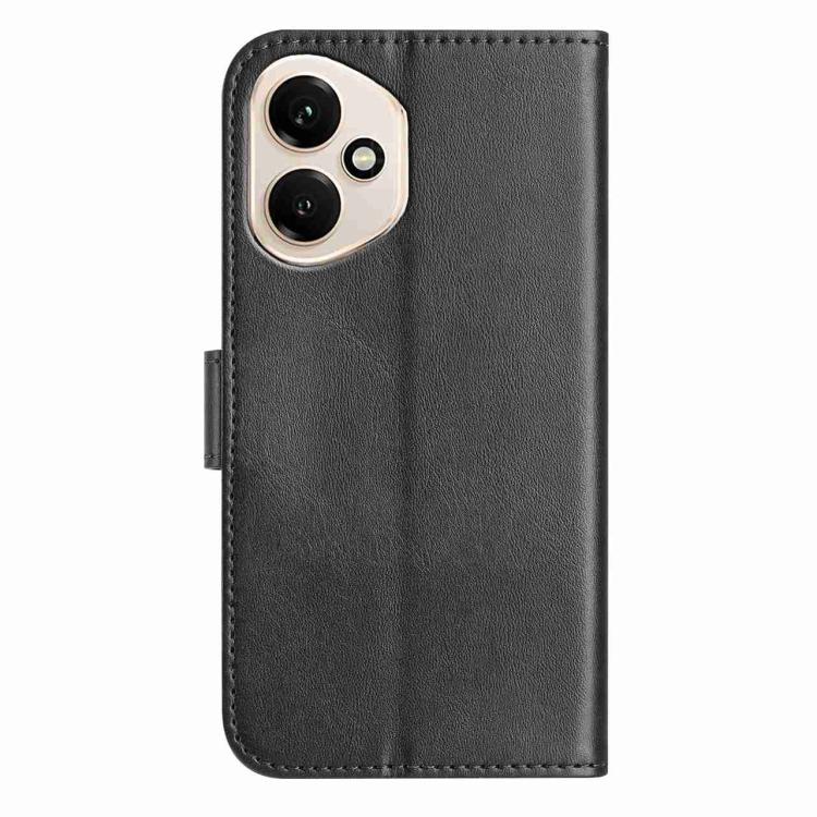 For Honor 400 Global Dual-Folded S-shape Leather Phone Case