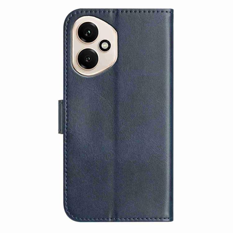 For Honor 400 Global Dual-Folded S-shape Leather Phone Case