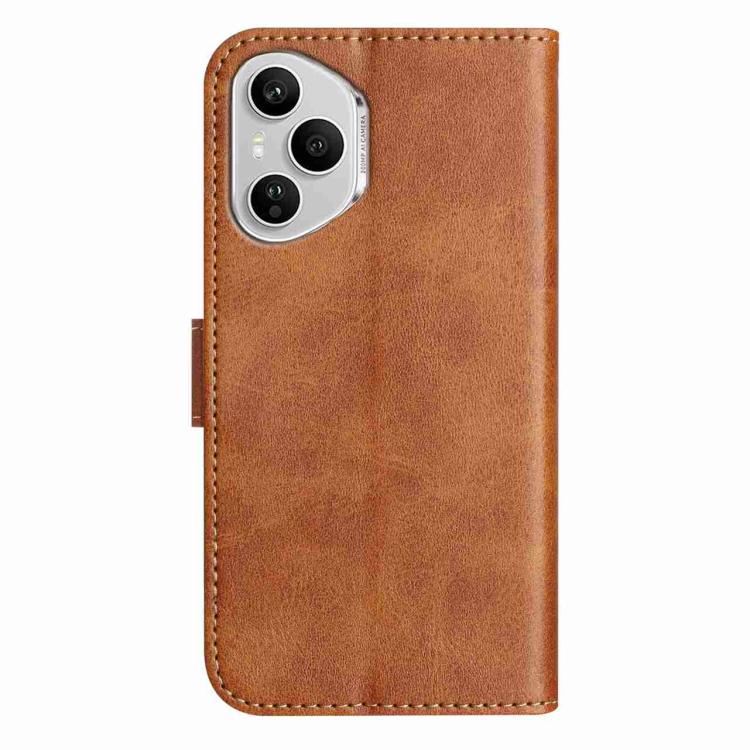 For Honor 400 Pro Global Dual-Folded S-shape Leather Phone Case