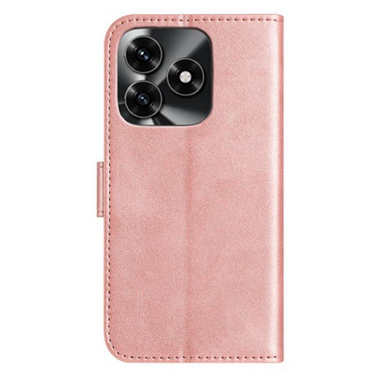 For Honor X5c Plus 4G Global Dual-Folded S-shape Leather Phone Case