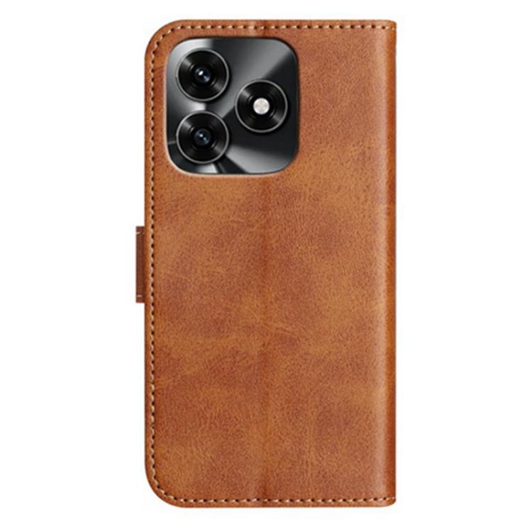 For Honor X5c Plus 4G Global Dual-Folded S-shape Leather Phone Case