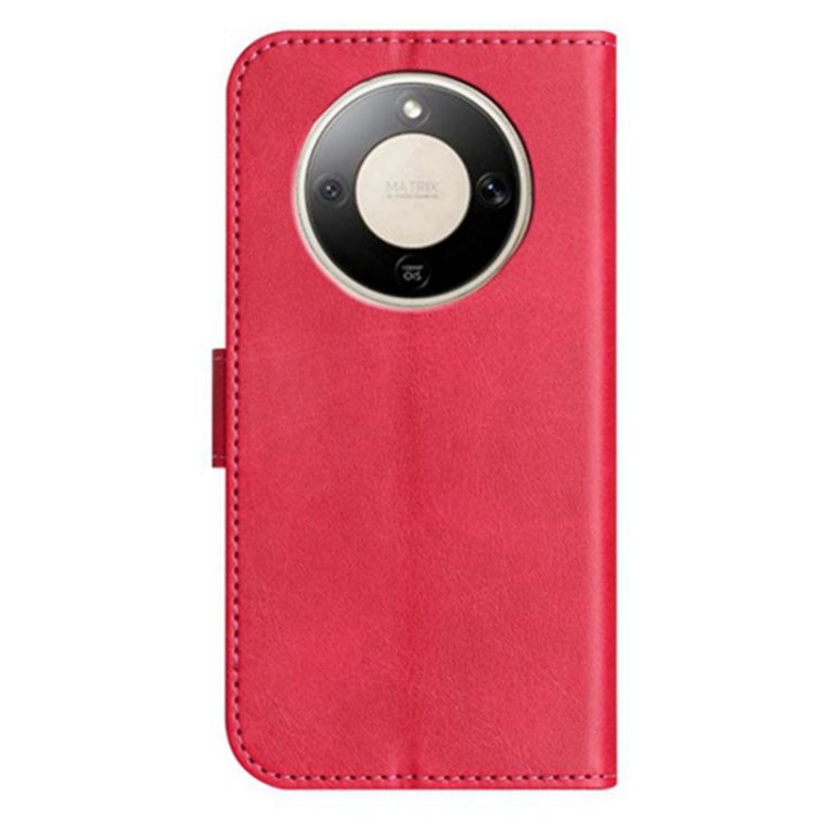 For Honor X9d 5G Global Dual-Folded S-shape Leather Phone Case