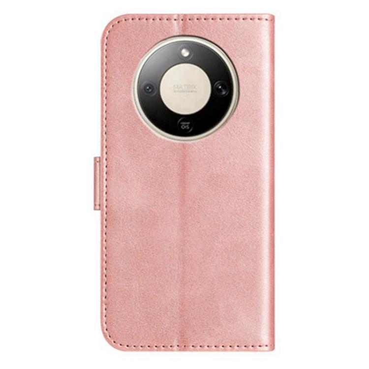 For Honor X9d 5G Global Dual-Folded S-shape Leather Phone Case