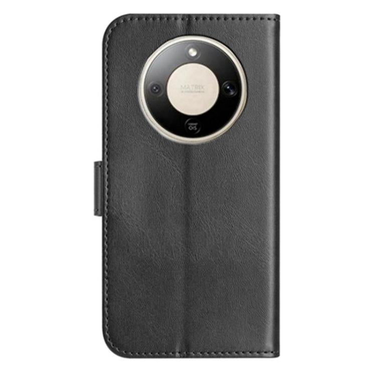 For Honor X9d 5G Global Dual-Folded S-shape Leather Phone Case