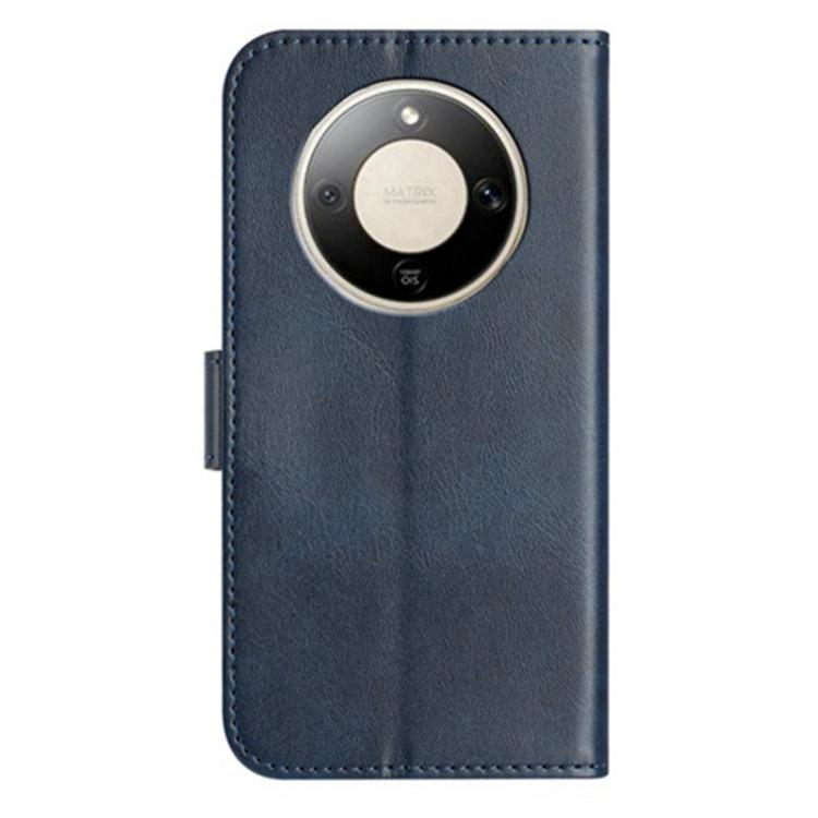 For Honor X9d 5G Global Dual-Folded S-shape Leather Phone Case