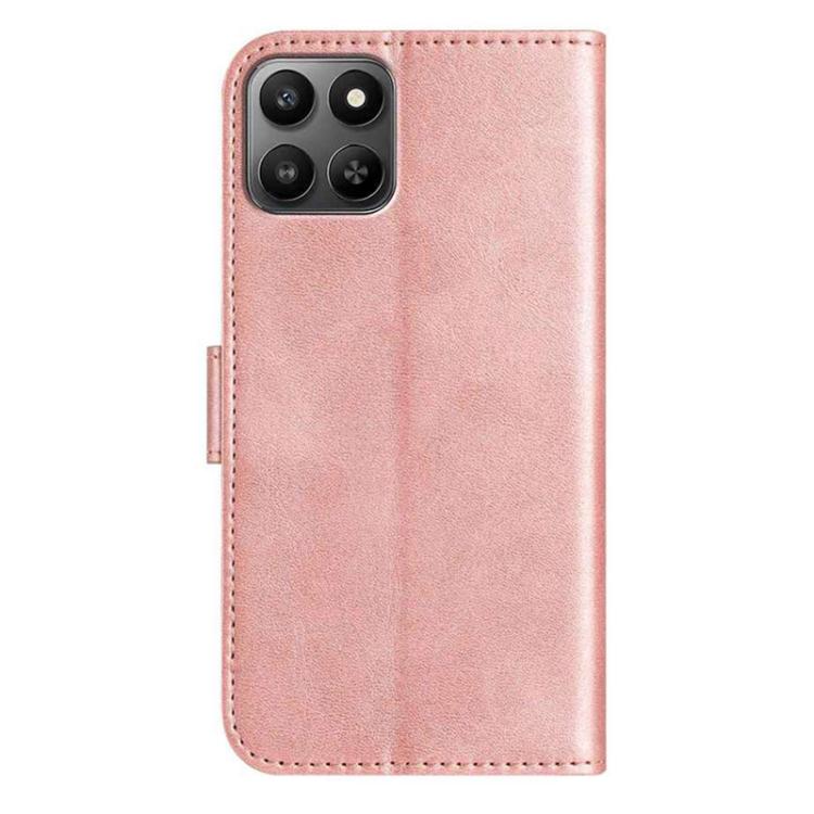 For Honor 400 Smart / X7d 5G Global Dual-Folded S-shape Leather Phone Case