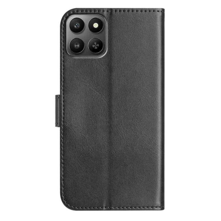 For Honor 400 Smart / X7d 5G Global Dual-Folded S-shape Leather Phone Case