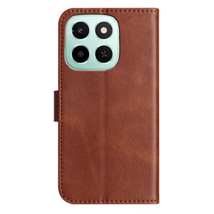 For Honor X6c 4G / X5b 4G Global Dual-Folded S-shape Leather Phone Case