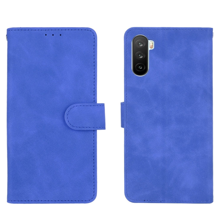 For Huawei Maimang 9 / Mate 40 Lite Solid Color Skin Feel Magnetic Buckle Horizontal Flip Calf Texture PU Leather Case with Holder & Card Slots & Wallet
