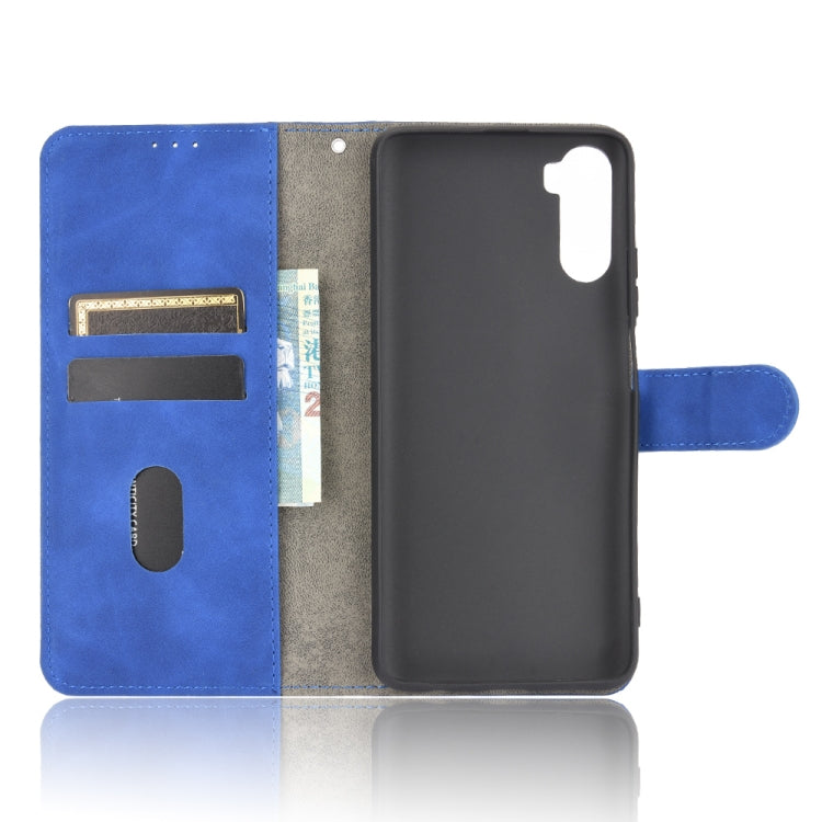 For Huawei Maimang 9 / Mate 40 Lite Solid Color Skin Feel Magnetic Buckle Horizontal Flip Calf Texture PU Leather Case with Holder & Card Slots & Wallet