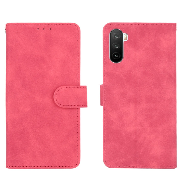 For Huawei Maimang 9 / Mate 40 Lite Solid Color Skin Feel Magnetic Buckle Horizontal Flip Calf Texture PU Leather Case with Holder & Card Slots & Wallet