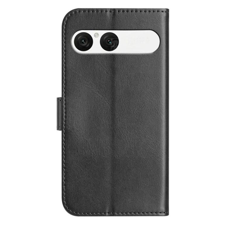 For Sony Xperia 10 VII Dual-Folded S-shape Leather Phone Case