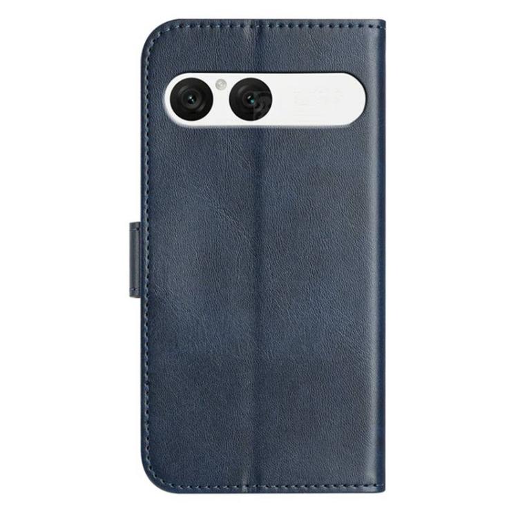 For Sony Xperia 10 VII Dual-Folded S-shape Leather Phone Case