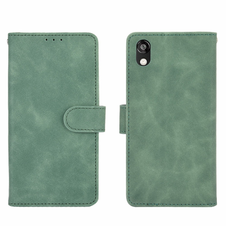 For Huawei Honor 8S / Y5 (2019) Solid Color Skin Feel Magnetic Buckle Horizontal Flip Calf Texture PU Leather Case with Holder & Card Slots & Wallet