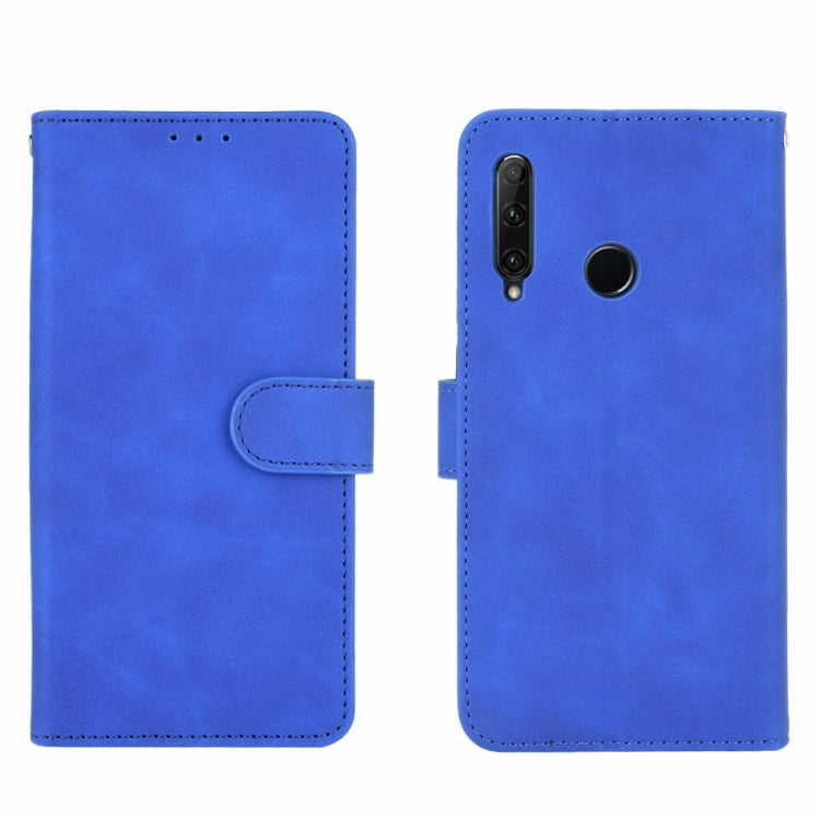 For Huawei Honor 10i / 20i / Enjoy 9s Solid Color Skin Feel Magnetic Buckle Horizontal Flip Calf Texture PU Leather Case with Holder & Card Slots & Wallet