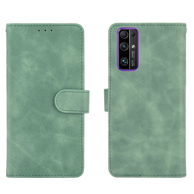 For Huawei Honor 30 Solid Color Skin Feel Magnetic Buckle Horizontal Flip Calf Texture PU Leather Case with Holder & Card Slots & Wallet