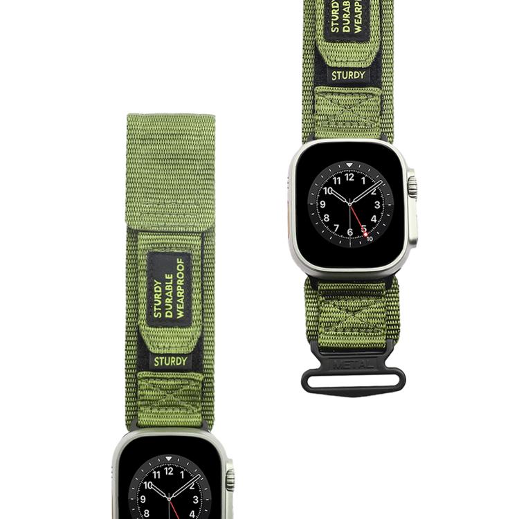 For Apple Watch 42mm / 41mm / 40mm / 38mm Kalebol Simple Two Section Nylon Strap