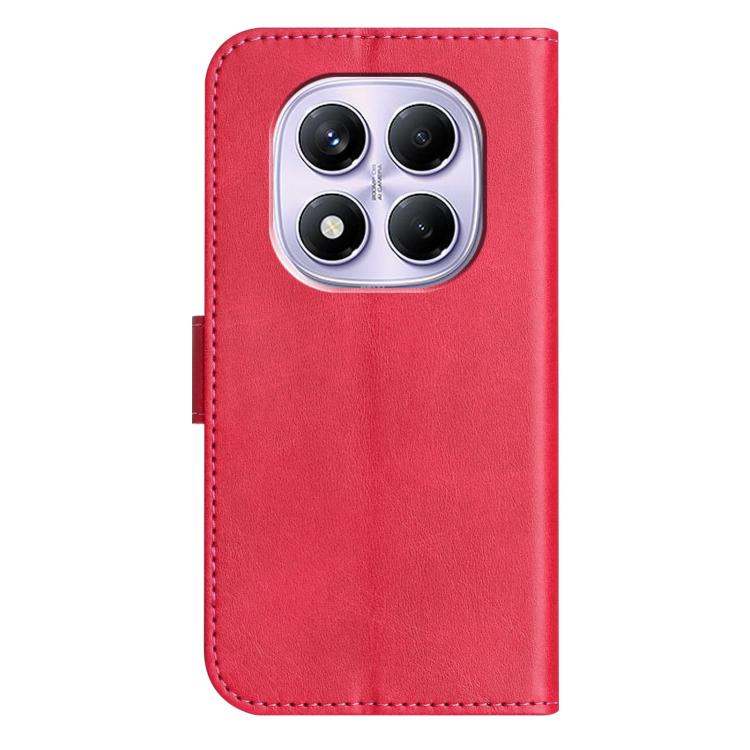 For Redmi Note 14 Pro 4G Dual-Folded S-shape Leather Phone Case