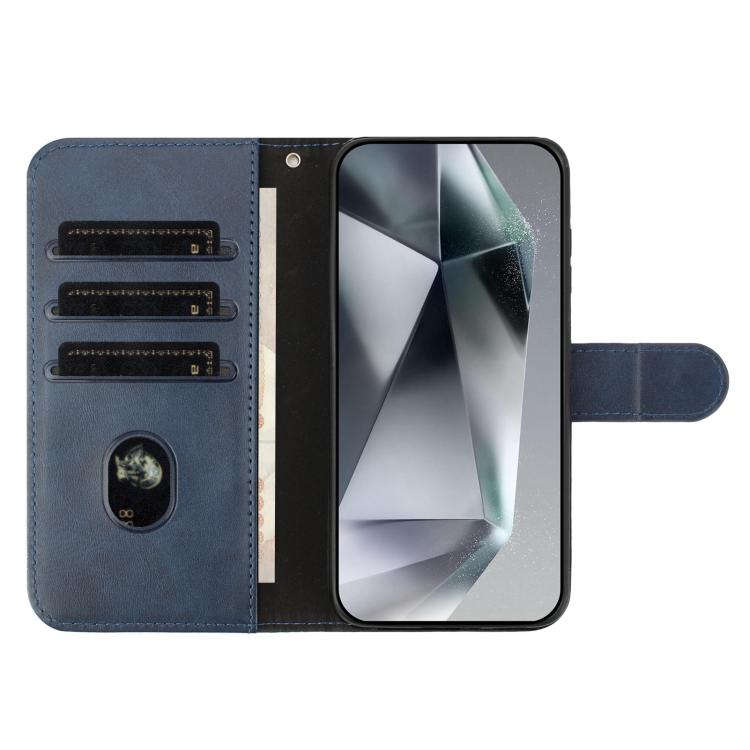 For Redmi Note 14 Pro 4G Dual-Folded S-shape Leather Phone Case