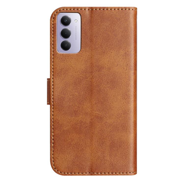 For Redmi 15 5G / 4G EU 171mm Dual-Folded S-shape Leather Phone Case