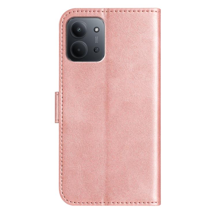 For Redmi 15C 5G / 4G EU 173mm Dual-Folded S-shape Leather Phone Case