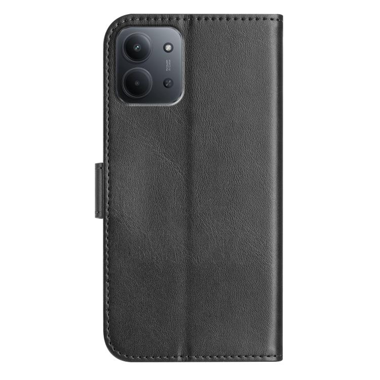 For Redmi 15C 5G / 4G EU 173mm Dual-Folded S-shape Leather Phone Case