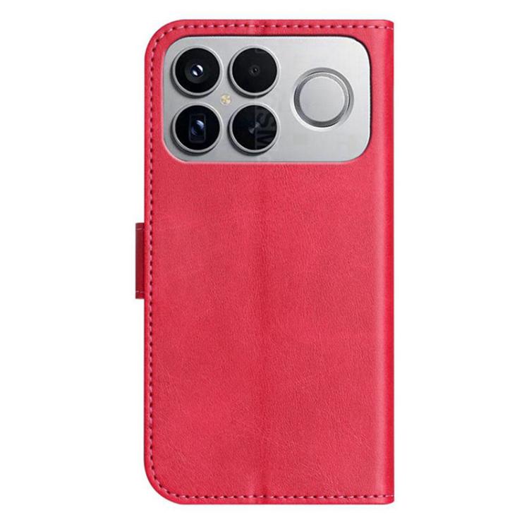 For Redmi K90 / Poco F8 Pro Dual-Folded S-shape Leather Phone Case