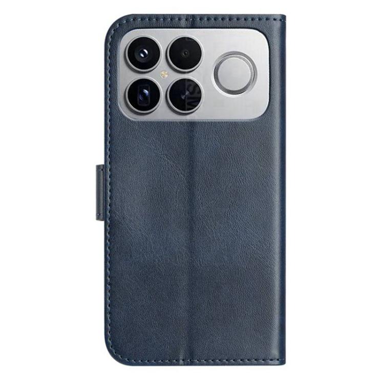 For Redmi K90 / Poco F8 Pro Dual-Folded S-shape Leather Phone Case