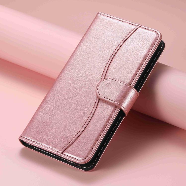 For Xiaomi 15 Dual-Folded S-shape Leather Phone Case