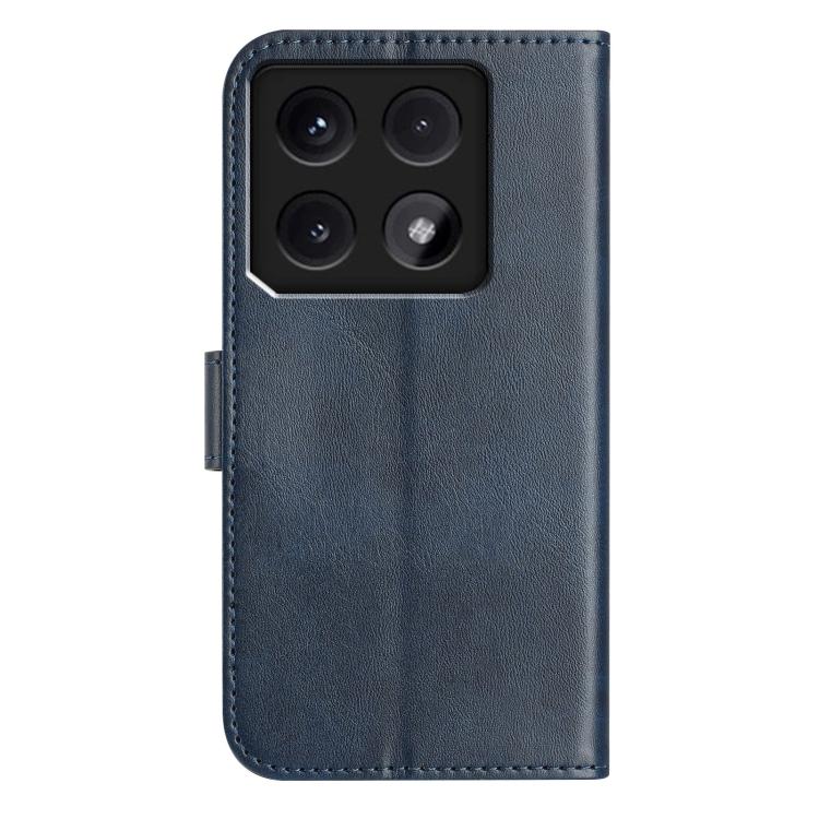 For Xiaomi 14T Pro Dual-Folded S-shape Leather Phone Case