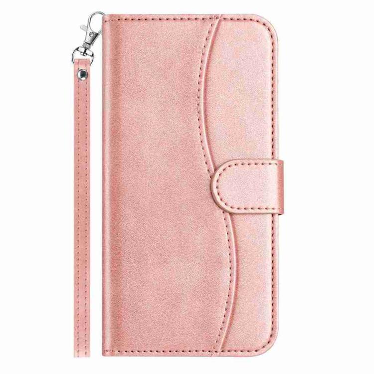 For Xiaomi 15T Pro 5G Dual-Folded S-shape Leather Phone Case