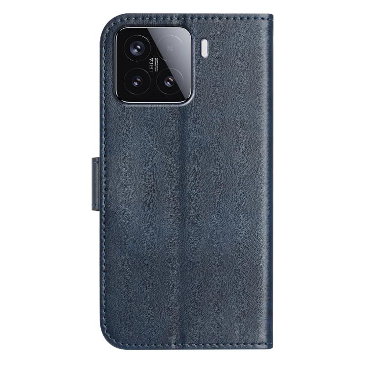 For Xiaomi 15T Pro 5G Dual-Folded S-shape Leather Phone Case