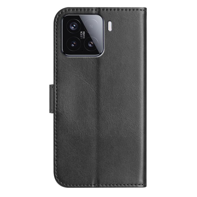 For Xiaomi 15T 5G Dual-Folded S-shape Leather Phone Case
