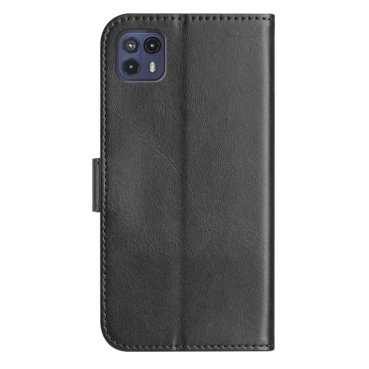 For Motorola Moto G50 5G Dual-Folded S-shape Leather Phone Case