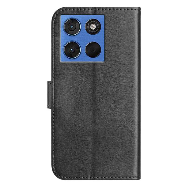 For Motorola Moto G86 Power 5G Dual-Folded S-shape Leather Phone Case