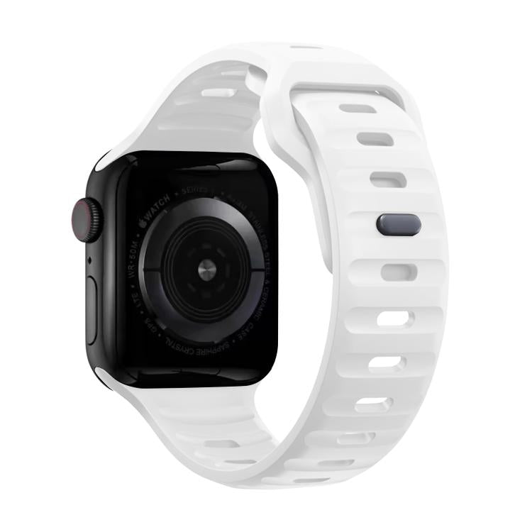 For Apple Watch 46mm / 49mm / 45mm / 44mm Kalebol Sport Silicone Strap
