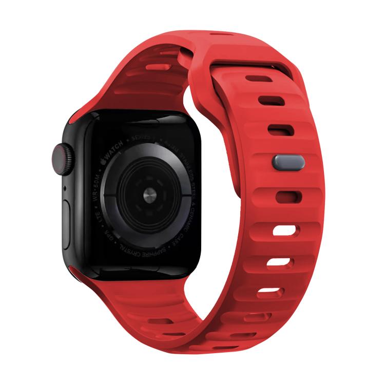 For Apple Watch 46mm / 49mm / 45mm / 44mm Kalebol Sport Silicone Strap