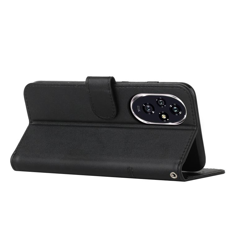 For Honor 200 Stitching Calf Texture Buckle Leather Phone Case