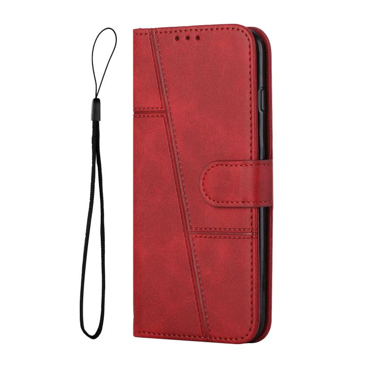 For Honor X5b / X5b Plus 4G Stitching Calf Texture Buckle Leather Phone Case