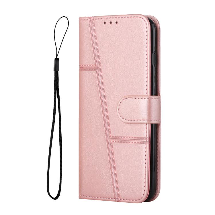 For Honor X5b / X5b Plus 4G Stitching Calf Texture Buckle Leather Phone Case