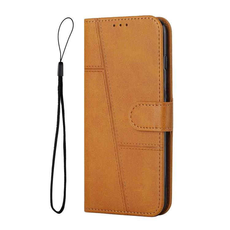 For Honor X5b / X5b Plus 4G Stitching Calf Texture Buckle Leather Phone Case