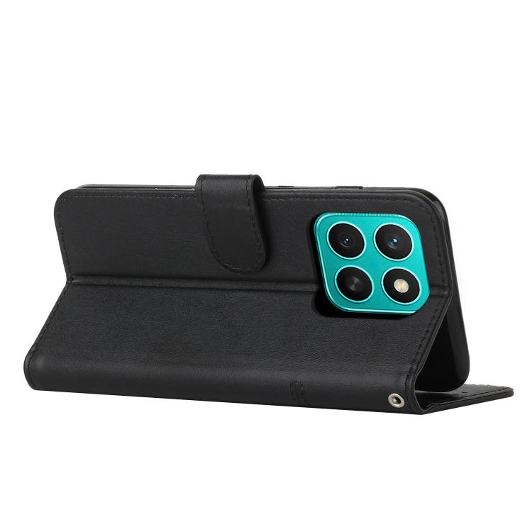 For Honor X8b Stitching Calf Texture Buckle Leather Phone Case