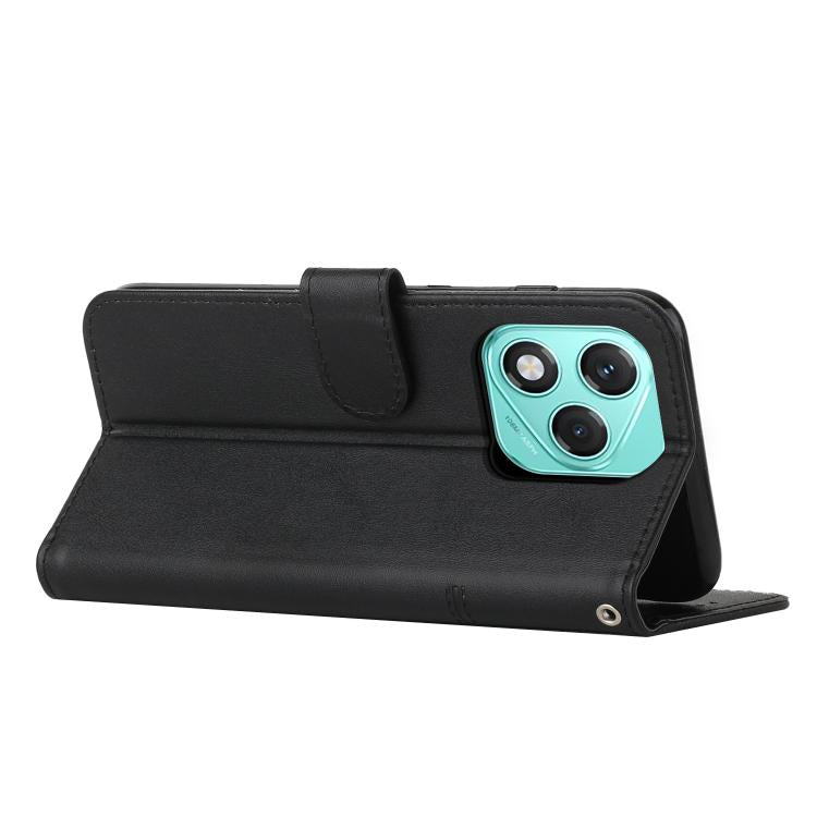 For Honor 400 Lite Global Stitching Calf Texture Buckle Leather Phone Case